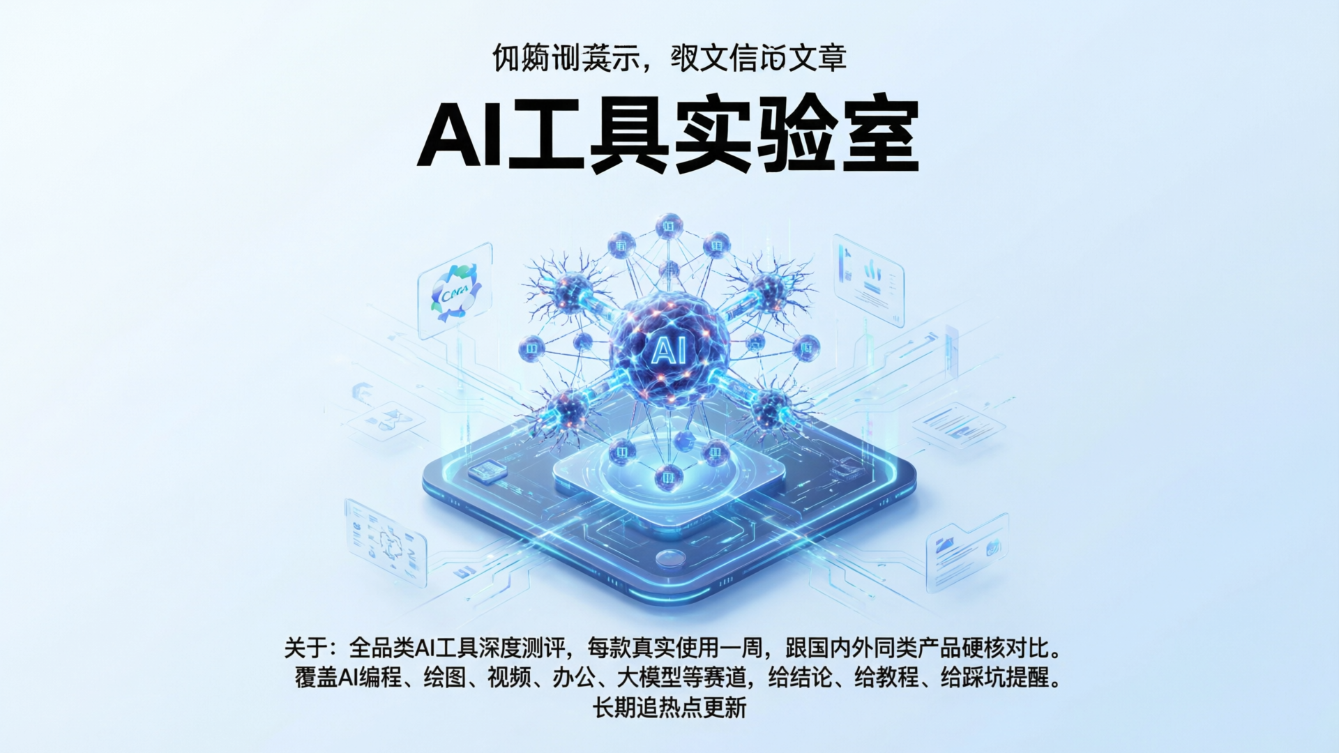 AI工具实验室